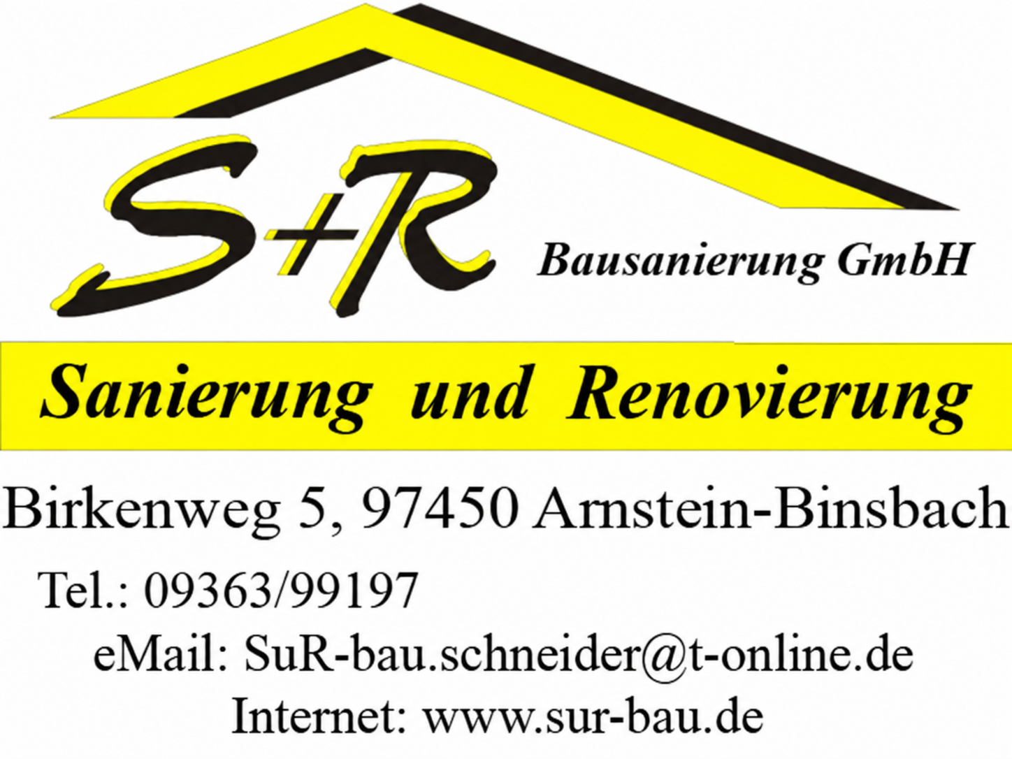 S + R Bausanierung GmbH – Sanierung und Renovierung